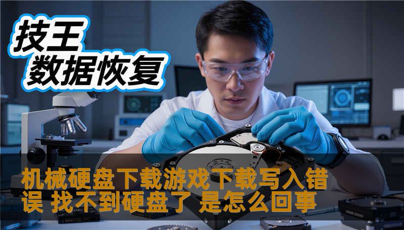 机械硬盘下载游戏下载写入错误 找不到硬盘了 是怎么回事