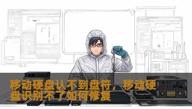 移动硬盘认不到盘符，移动硬盘识别不了如何修复