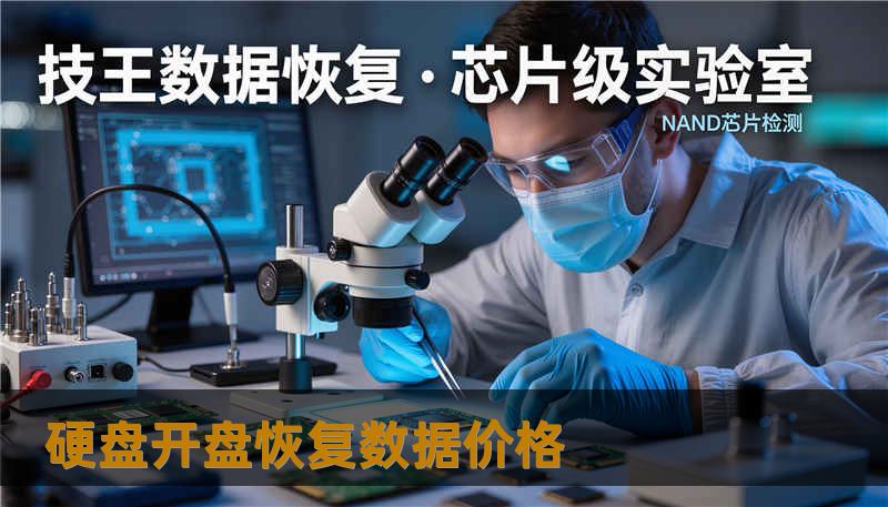 硬盘开盘恢复数据价格