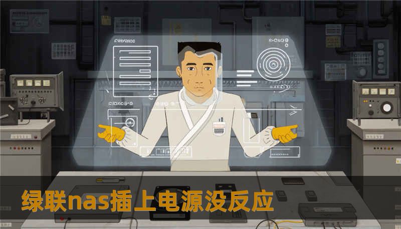 绿联nas插上电源没反应