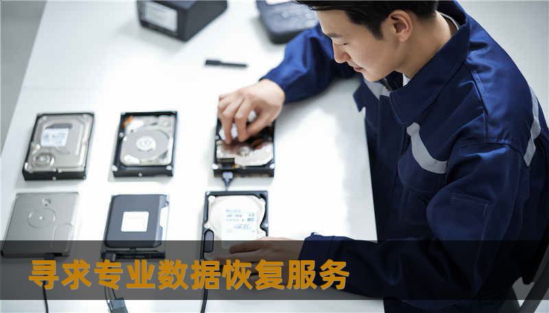 寻求专业数据恢复服务