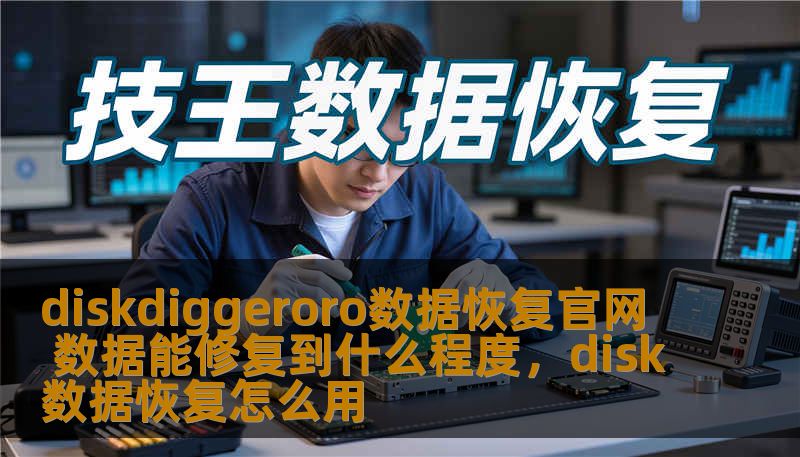 diskdiggeroro数据恢复官网 数据能修复到什么程度，disk数据恢复怎么用
