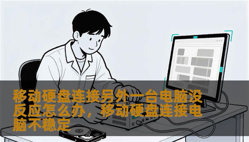 移动硬盘连接另外一台电脑没反应怎么办，移动硬盘连接电脑不稳定