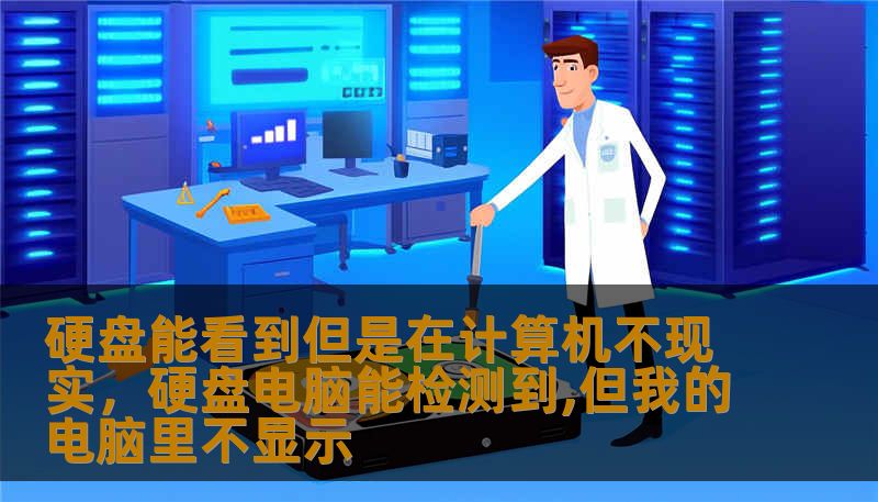 硬盘能看到但是在计算机不现实，硬盘电脑能检测到,但我的电脑里不显示