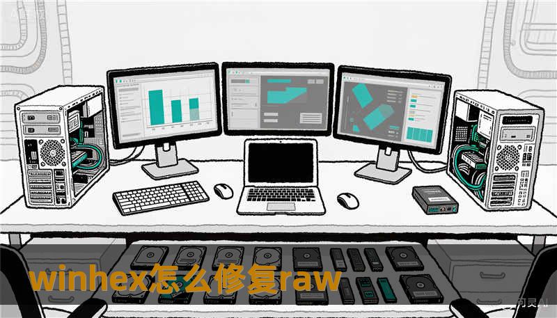 winhex怎么修复raw