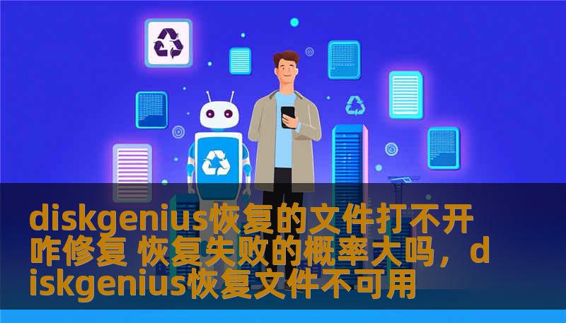 diskgenius恢复的文件打不开咋修复 恢复失败的概率大吗，diskgenius恢复文件不可用