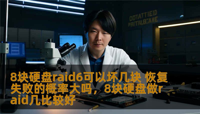 8块硬盘raid6可以坏几块 恢复失败的概率大吗，8块硬盘做raid几比较好