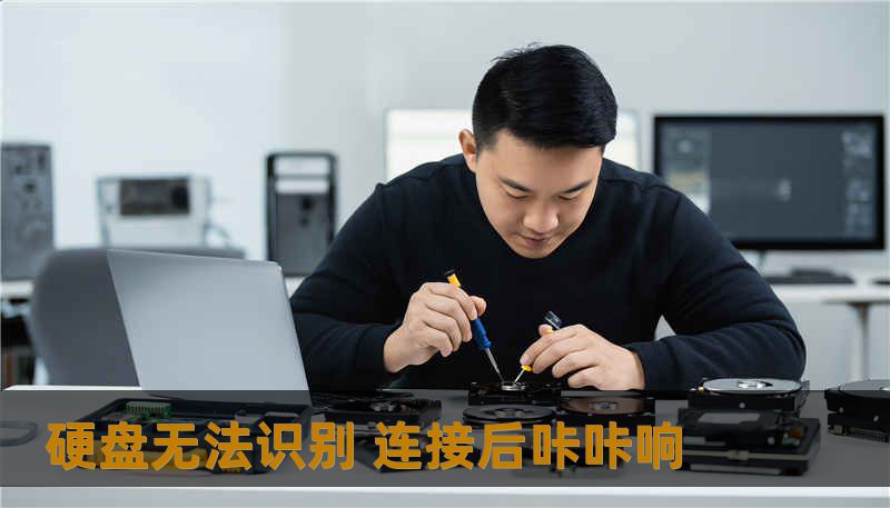 硬盘无法识别 连接后咔咔响