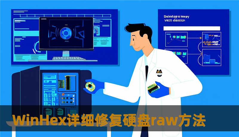 WinHex详细修复硬盘raw方法