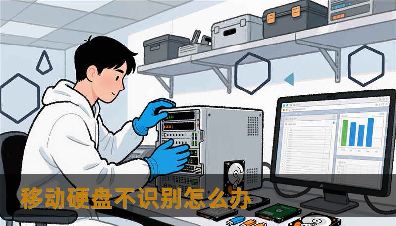 移动硬盘不识别怎么办