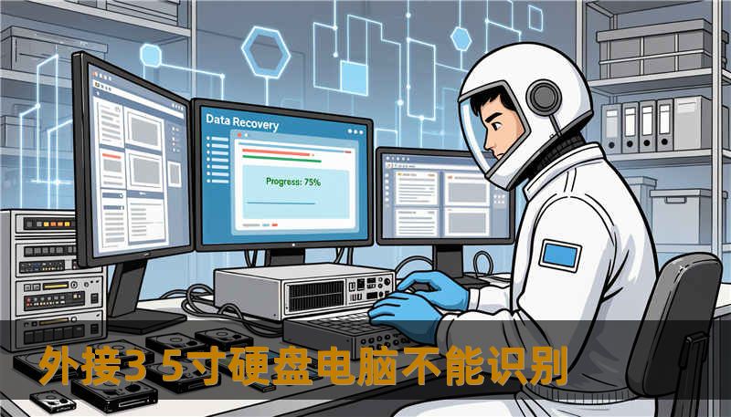 外接3 5寸硬盘电脑不能识别