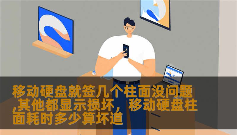 移动硬盘就签几个柱面没问题,其他都显示损坏，移动硬盘柱面耗时多少算坏道