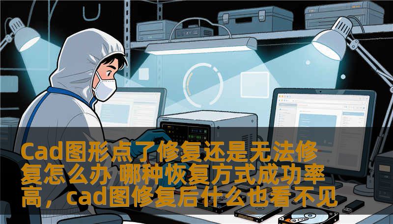 Cad图形点了修复还是无法修复怎么办 哪种恢复方式成功率高，cad图修复后什么也看不见