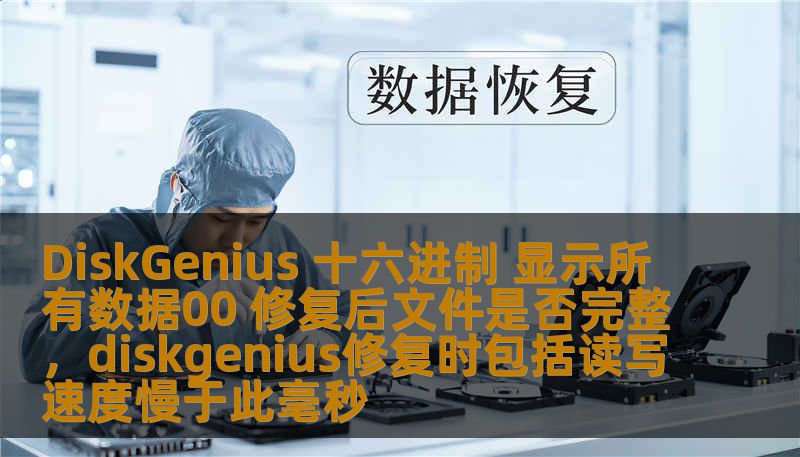 DiskGenius 十六进制 显示所有数据00 修复后文件是否完整，diskgenius修复时包括读写速度慢于此毫秒