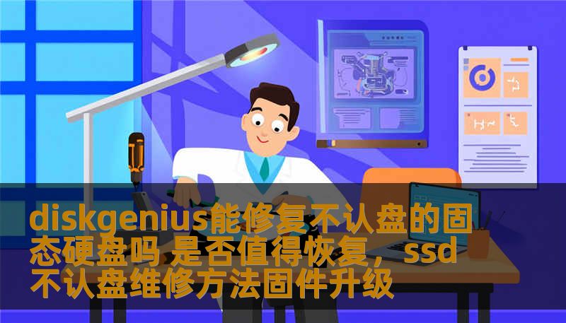 diskgenius能修复不认盘的固态硬盘吗 是否值得恢复，ssd不认盘维修方法固件升级
