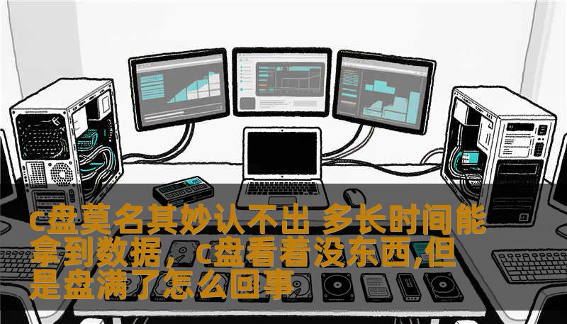 c盘莫名其妙认不出 多长时间能拿到数据，c盘看着没东西,但是盘满了怎么回事