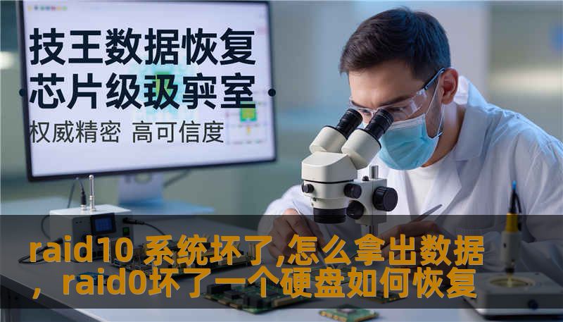 raid10 系统坏了,怎么拿出数据，raid0坏了一个硬盘如何恢复