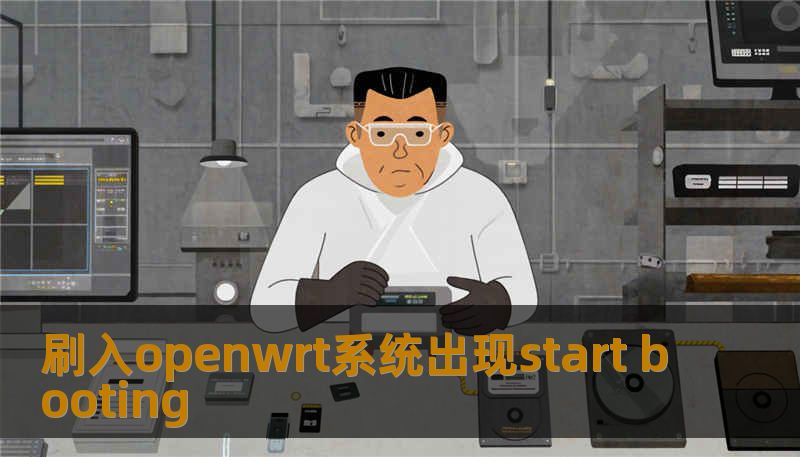 刷入openwrt系统出现start booting