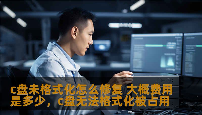 c盘未格式化怎么修复 大概费用是多少，c盘无法格式化被占用