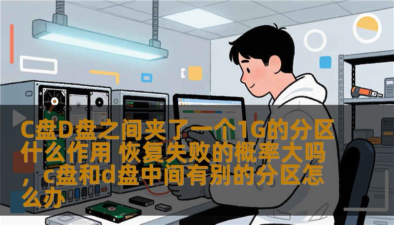C盘D盘之间夹了一个1G的分区什么作用 恢复失败的概率大吗，c盘和d盘中间有别的分区怎么办