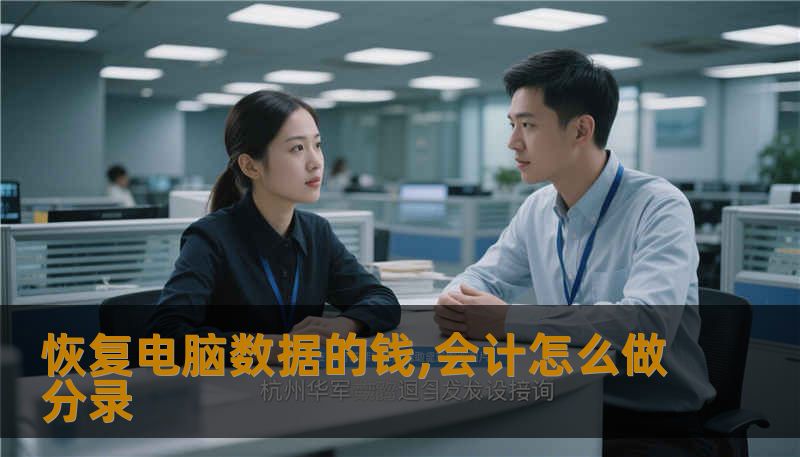 恢复电脑数据的钱,会计怎么做分录