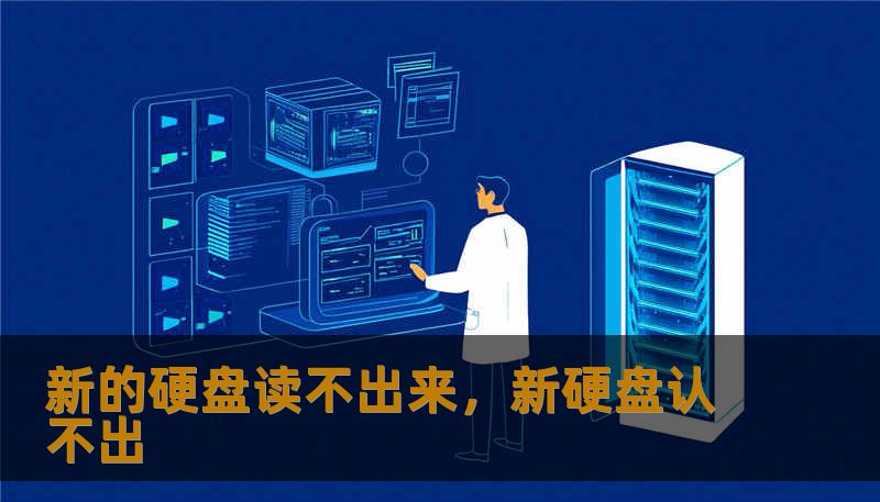 新的硬盘读不出来，新硬盘认不出