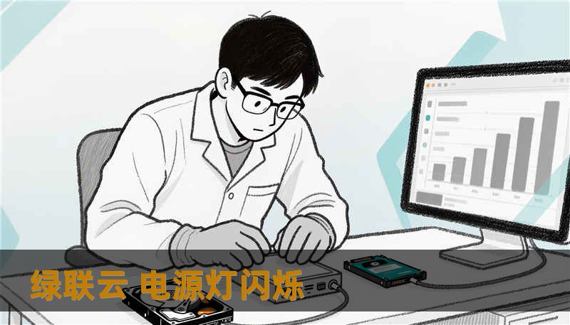 绿联云 电源灯闪烁