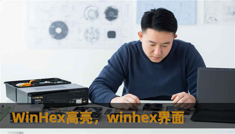 WinHex高亮，winhex界面