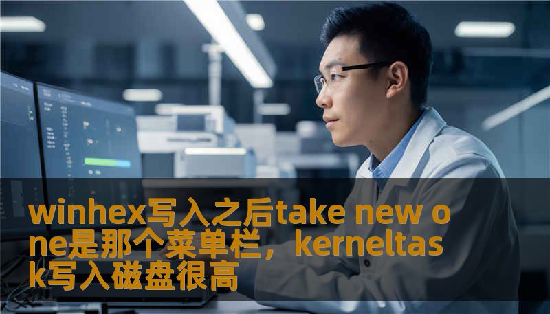 winhex写入之后take new one是那个菜单栏，kerneltask写入磁盘很高