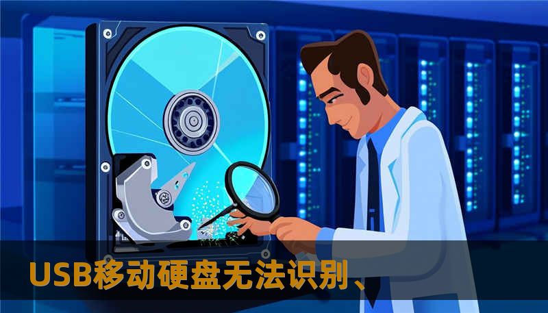 USB移动硬盘无法识别、
