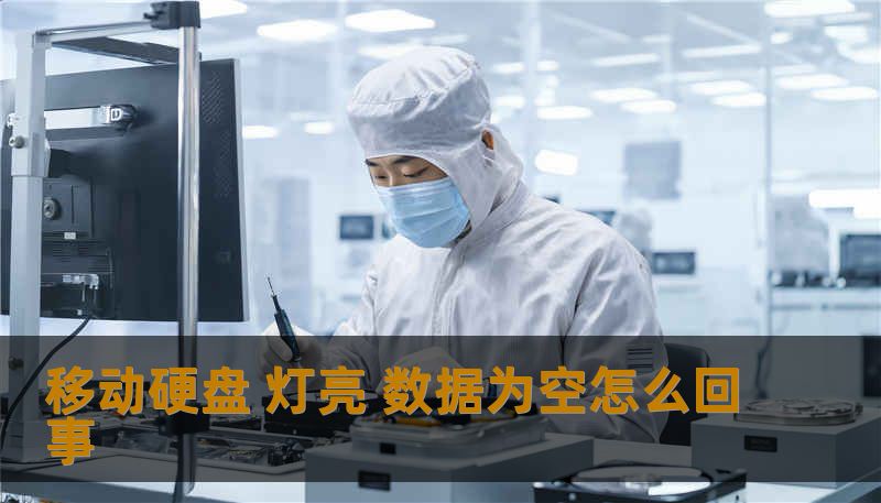 移动硬盘 灯亮 数据为空怎么回事