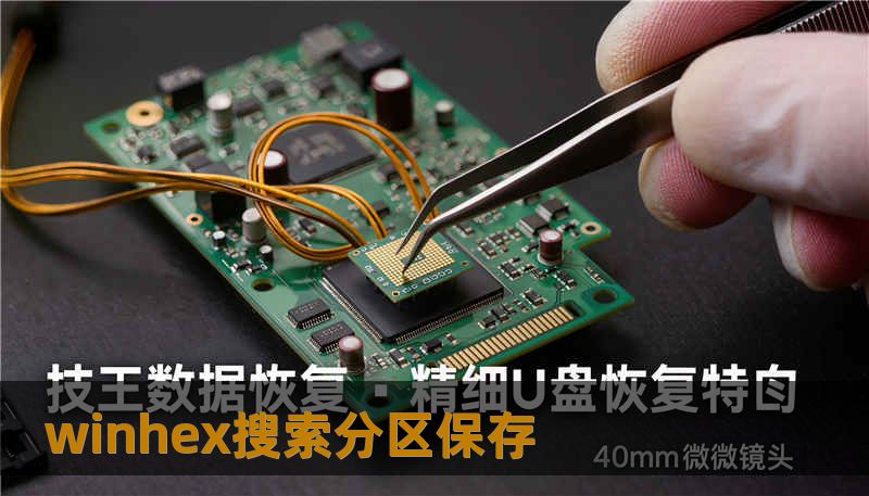 winhex搜索分区保存