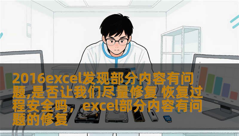 2016excel发现部分内容有问题,是否让我们尽量修复 恢复过程安全吗，excel部分内容有问题的修复