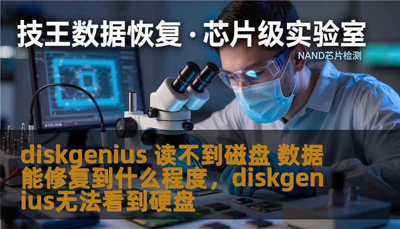 diskgenius 读不到磁盘 数据能修复到什么程度，diskgenius无法看到硬盘