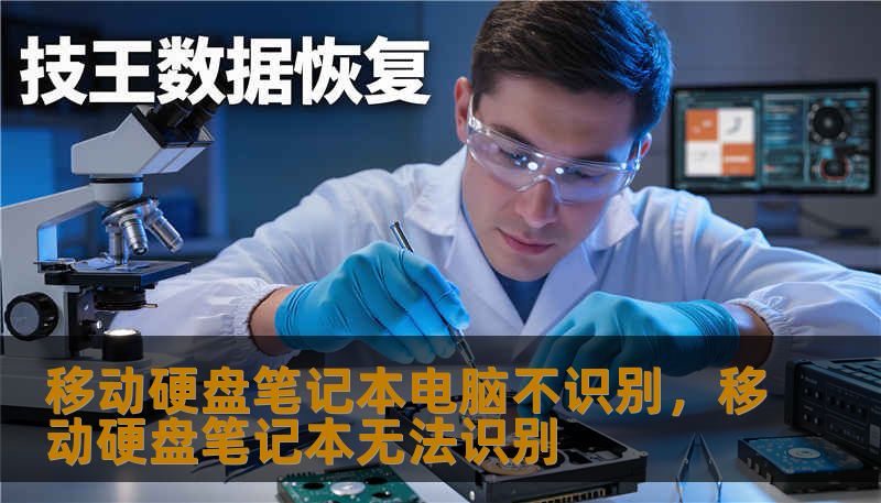 移动硬盘笔记本电脑不识别，移动硬盘笔记本无法识别