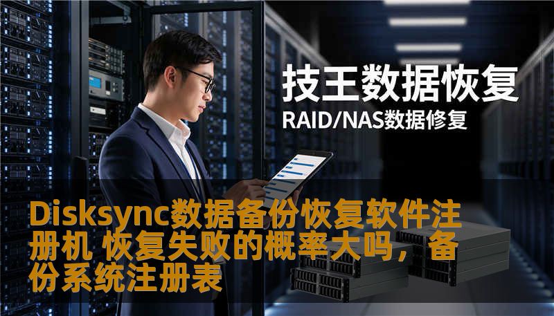Disksync数据备份恢复软件注册机 恢复失败的概率大吗，备份系统注册表