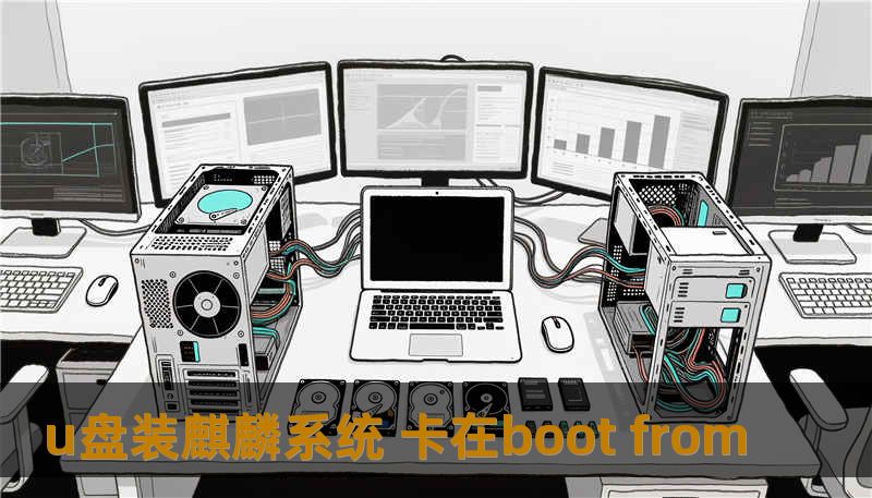 u盘装麒麟系统 卡在boot from