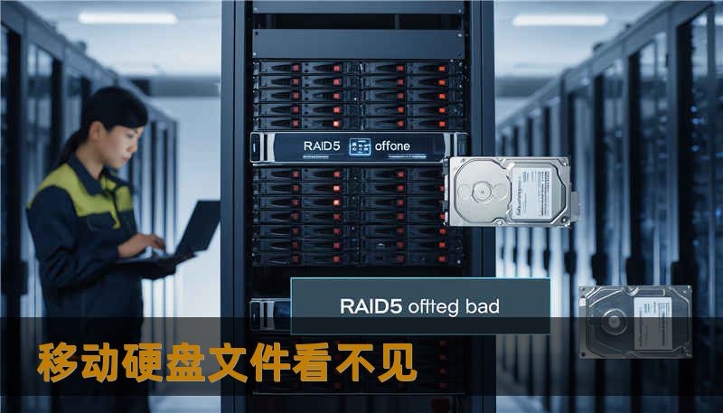 移动硬盘文件看不见