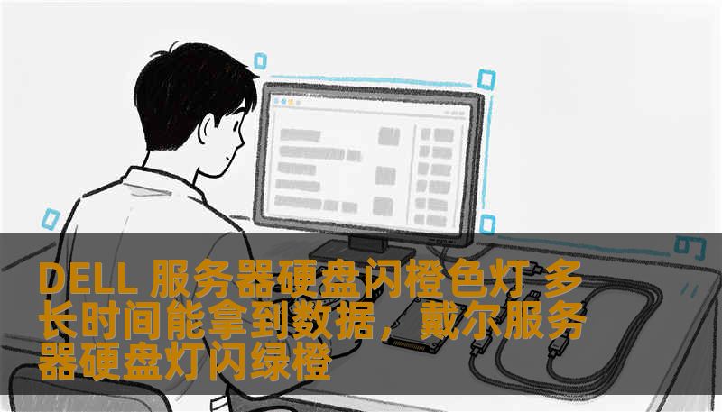 DELL 服务器硬盘闪橙色灯 多长时间能拿到数据，戴尔服务器硬盘灯闪绿橙