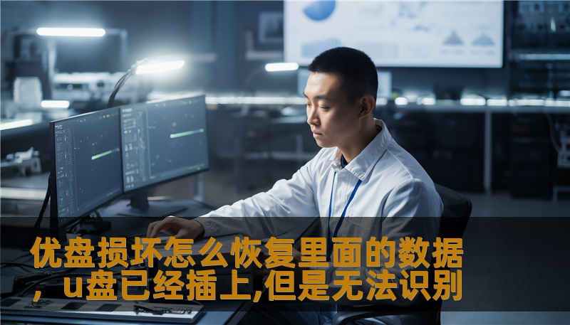 优盘损坏怎么恢复里面的数据，u盘已经插上,但是无法识别