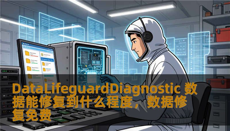 DataLifeguardDiagnostic 数据能修复到什么程度，数据修复免费