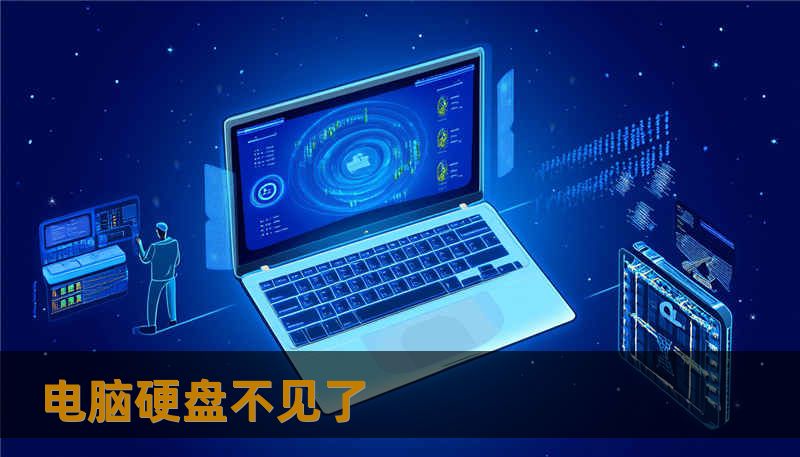 电脑硬盘不见了