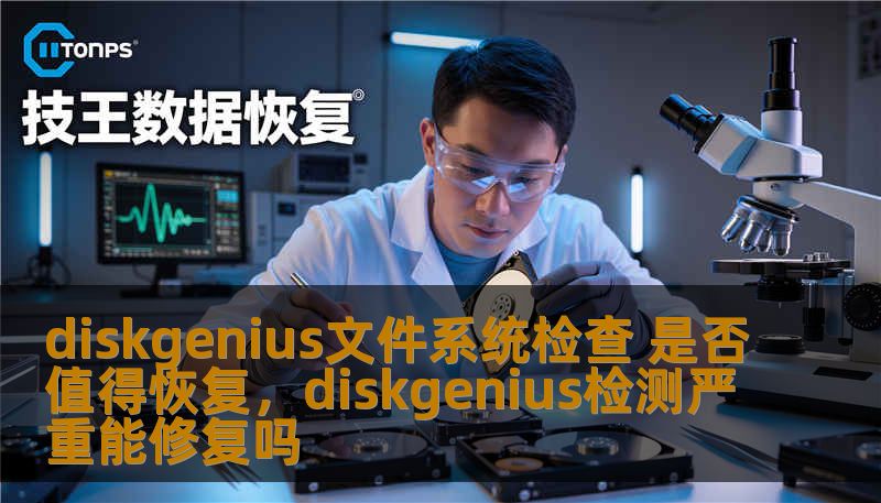 diskgenius文件系统检查 是否值得恢复，diskgenius检测严重能修复吗