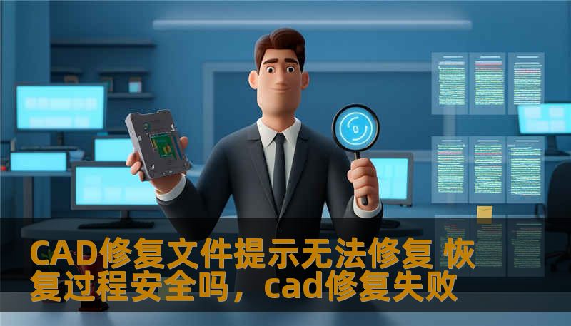 CAD修复文件提示无法修复 恢复过程安全吗，cad修复失败