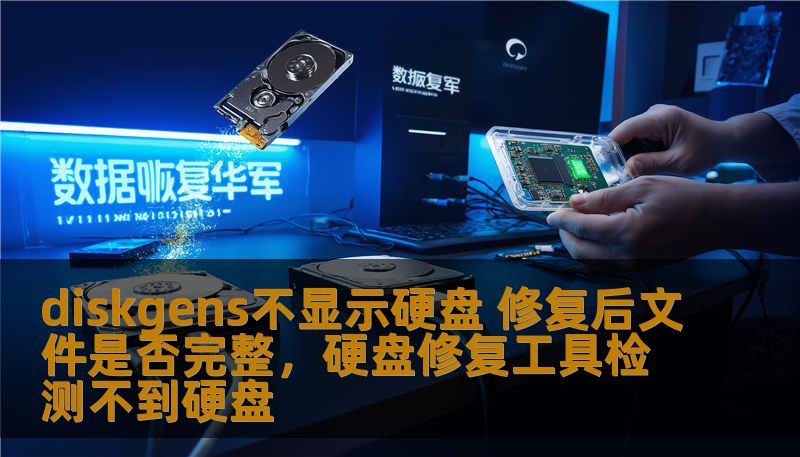 diskgens不显示硬盘 修复后文件是否完整，硬盘修复工具检测不到硬盘
