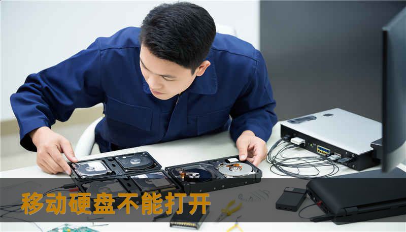 移动硬盘不能打开