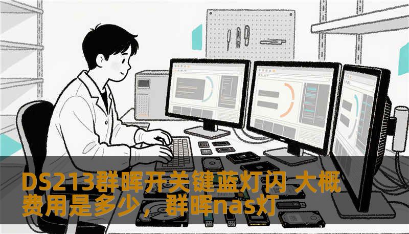 DS213群晖开关键蓝灯闪 大概费用是多少，群晖nas灯
