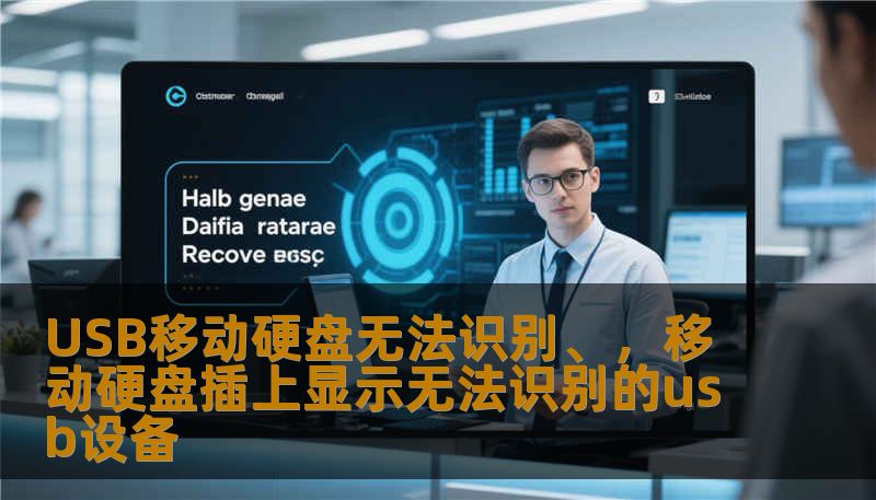 USB移动硬盘无法识别、，移动硬盘插上显示无法识别的usb设备