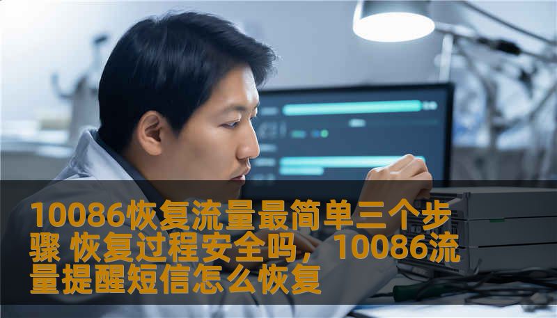 10086恢复流量最简单三个步骤 恢复过程安全吗，10086流量提醒短信怎么恢复