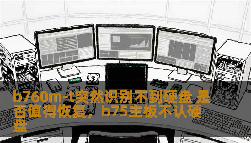 b760m-t突然识别不到硬盘 是否值得恢复，b75主板不认硬盘